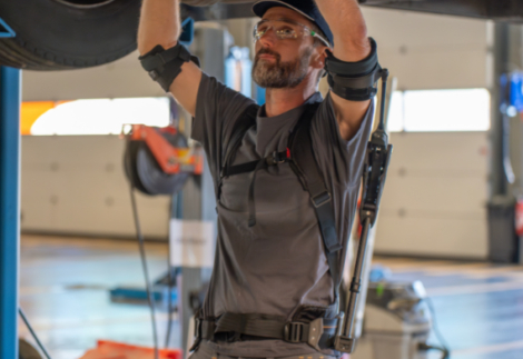 Exoskeletten en andere voorzieningen in de logistiek en maakindustrie