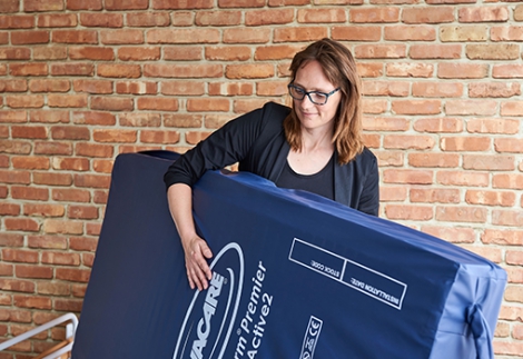 Grip op gezond werken aan bed