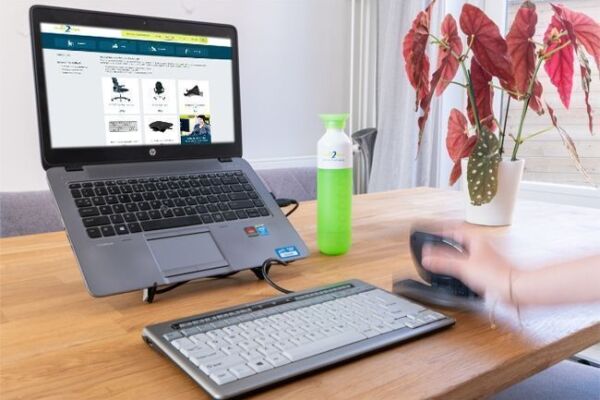 Eigen online productcatalogus voor HumanTotalCare