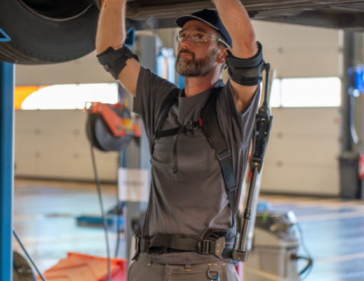 Exoskeletten en andere voorzieningen in de logistiek en maakindustrie