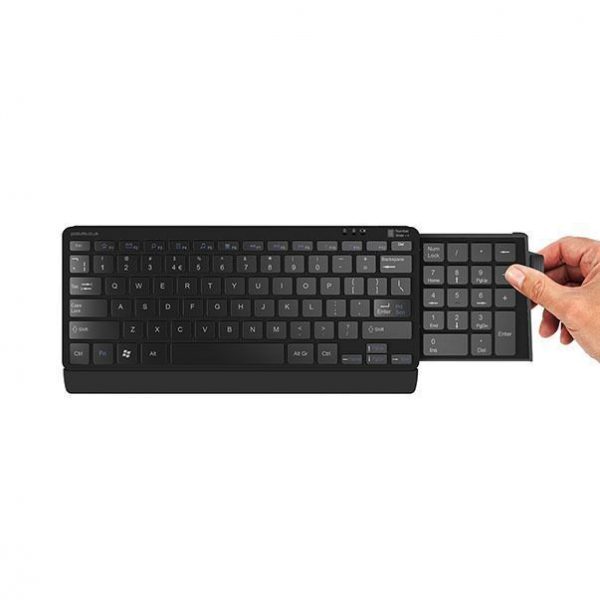 Ergonomische Fuß stütze unter dem Schreibtisch aus schwarzem Kunststoff mit stru