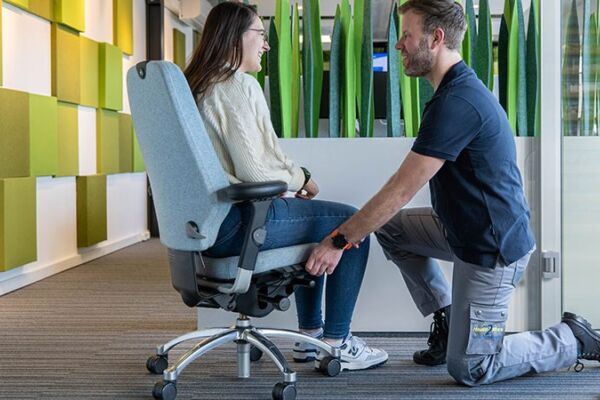 Workshops kantoorergonomie en ergonomisch zitten in de wagen bij Anton Paar
