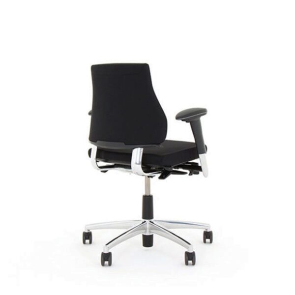 Zijaanzicht van de ergonomische bureaustoel BMA Axia 2.1, ontworpen voor comfort.