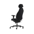Achteraanzicht van de Malmstolen Classic 4000 bureaustoel, met een ergonomisch gevormde rugleuning en verstelbare hoofdsteun voor optimale ondersteuning en comfort.