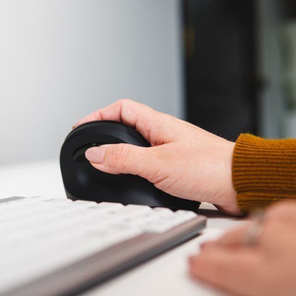 Comfortabele draadloze verticale muis PRF Mouse