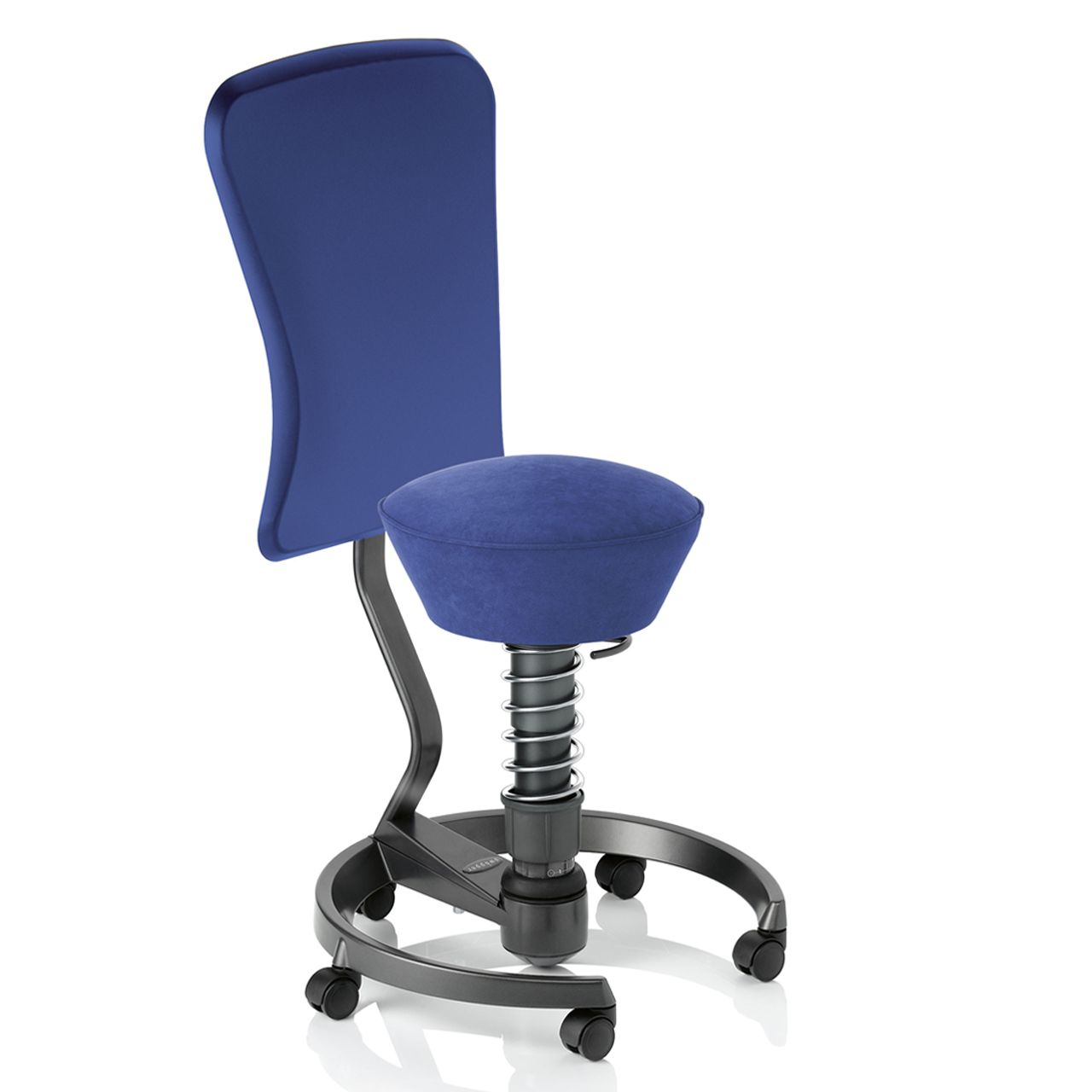 zeil Beoefend Herstellen De Swopper Work microvezel dynamische stoel - Health2Work - Health2Work