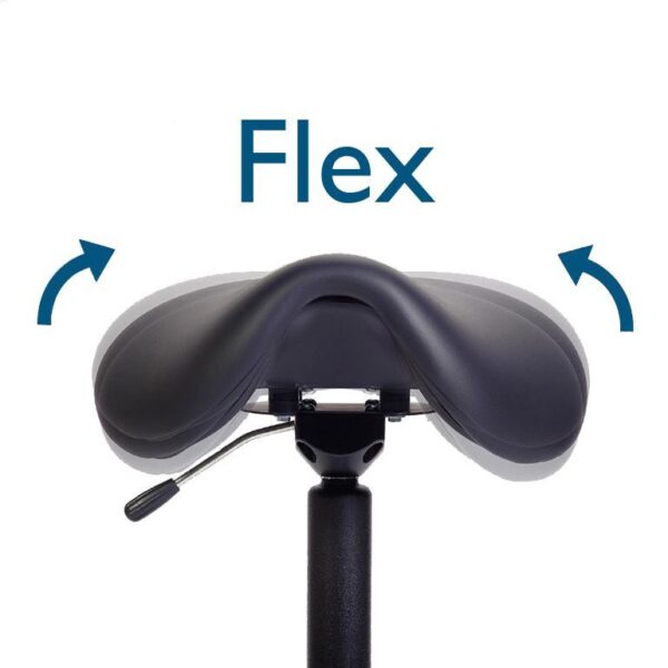 Zadelkruk Twizzy 330 met flexmechaniek voor actief zitten