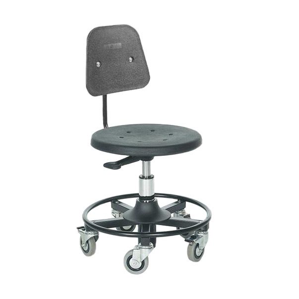 Haan uit Bereid Global 1006R XL Werkkruk met rugleuning - Health2Work - Health2Work